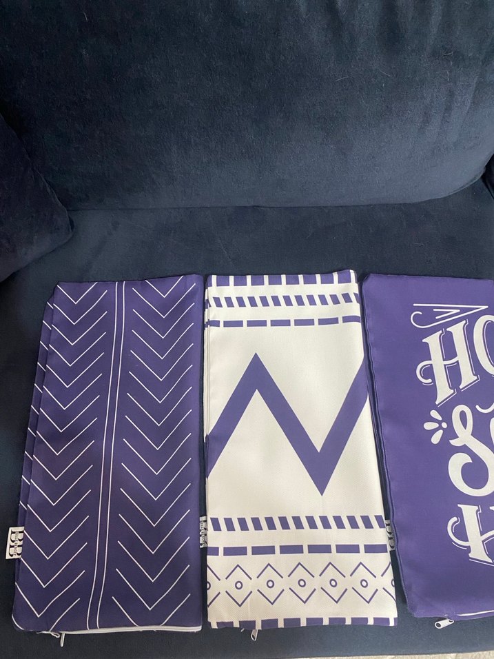 Bohem Mor Desenli Dekoratif Yastık Kılıfı - Görsel 3