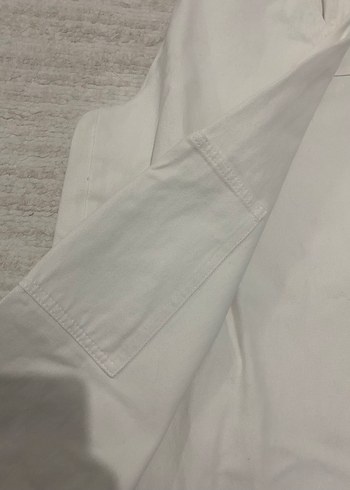 Bej Midi Kadın Pamuk Kumaş Pantolon - Görsel 5