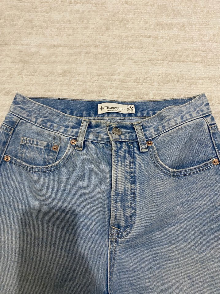 Kadın Midi Denim Pantolon - Görsel 2