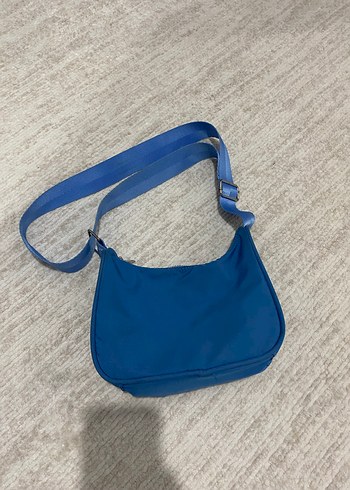Mavi Minimalist Kadın Omuz Çantası - Görsel 3
