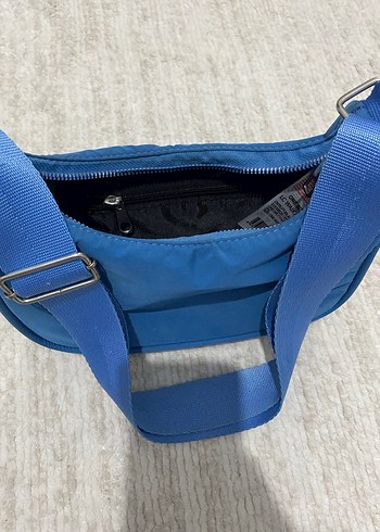 Mavi Minimalist Kadın Omuz Çantası - Görsel 2