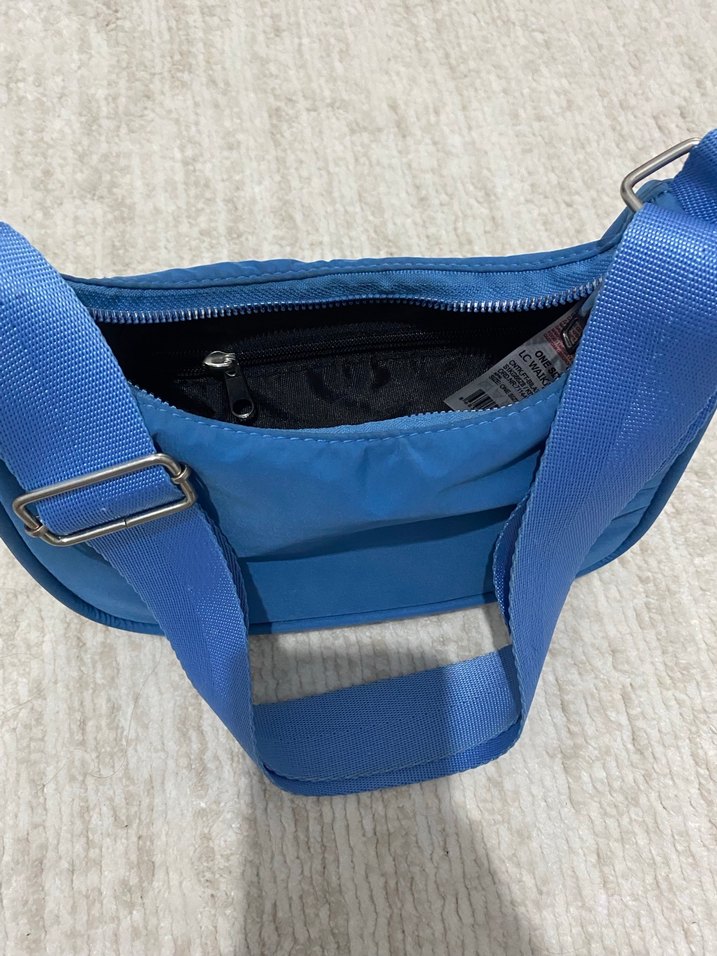 Mavi Minimalist Kadın Omuz Çantası - Görsel 2