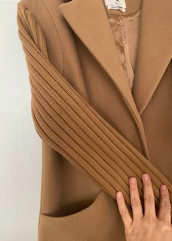 xs Beden camel Renk KOTON KABAN CEKET