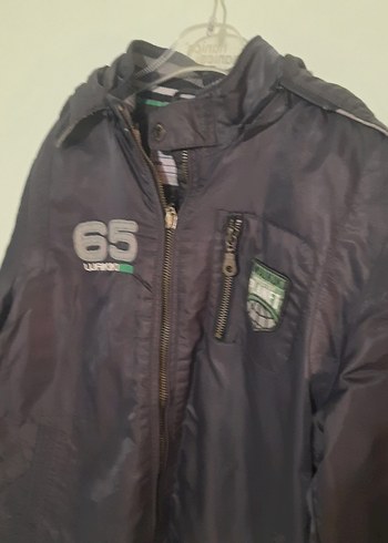 Erkek Çocuk Gri Fermuarlı Ceket - Görsel 6