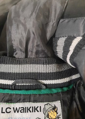 Erkek Çocuk Gri Fermuarlı Ceket - Görsel 8