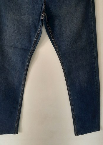 Erkek Lacivert Regular Fit Denim Pantolon - Görsel 3