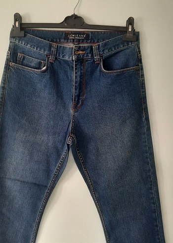 Erkek Lacivert Regular Fit Denim Pantolon - Görsel 2