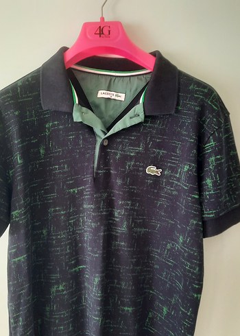 Erkek Yeşil Desenli Polo Tişört - Görsel 4