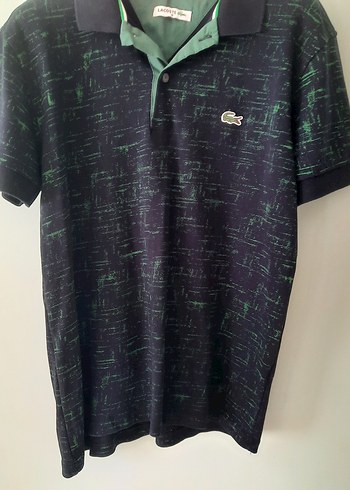 Erkek Yeşil Desenli Polo Tişört - Görsel 3