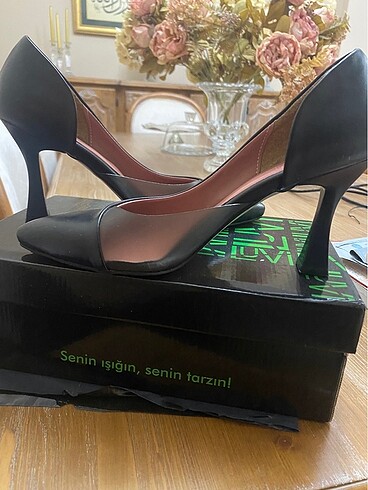 38 Beden siyah Renk Luvi shoes stilleto