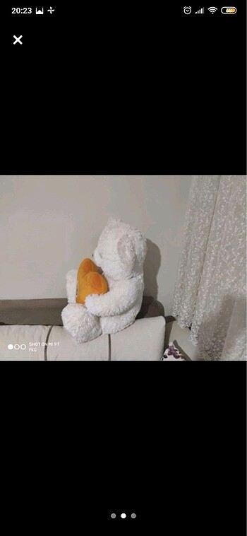 Diğer Galatasaray yastıklı peluş ayı büyük. Yeni hiç kullanılmadı. Tem