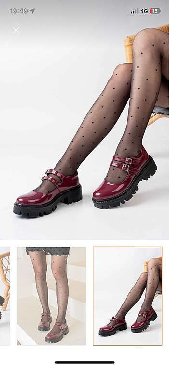 40 Beden Lolita ayakkabı