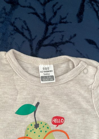 Gri Kısa Kollu Pamuklu Erkek Bebek Body - Görsel 2