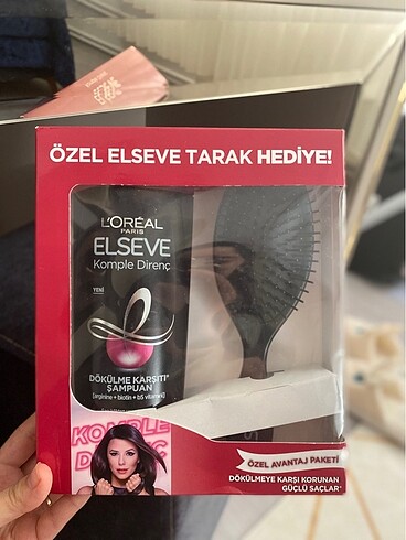 Şampuan tarak set