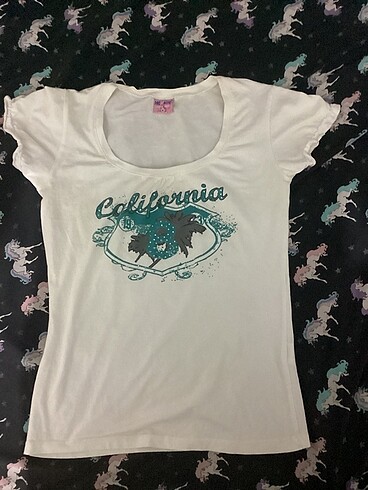 California Y2k bluz