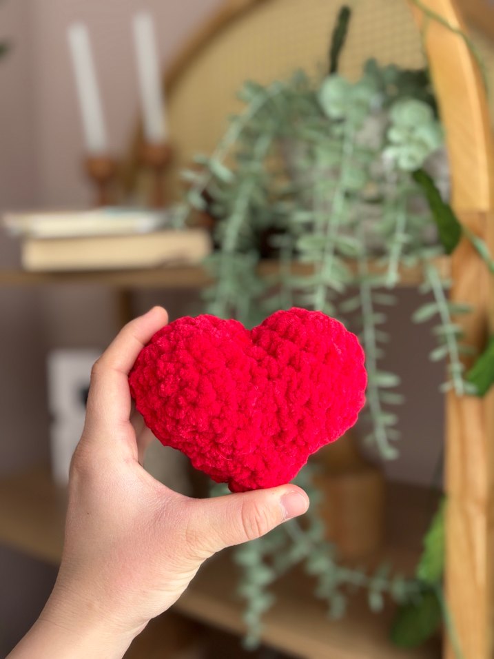 Elyaf Dolgulu Kalp - Görsel 2