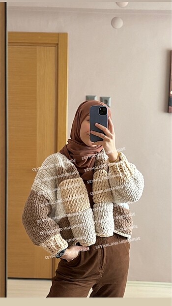 Mokka Yetişkin Hırka