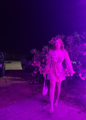 s Beden çeşitli Renk Balon kol milla elbise