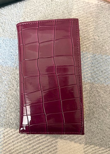 Stradivarius mor cüzdan - Görsel 2