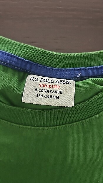 9 Yaş Beden yeşil Renk U.S. POLO 