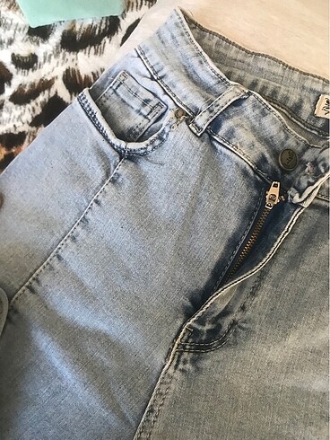 38 Beden mavi Renk Kot pantolon