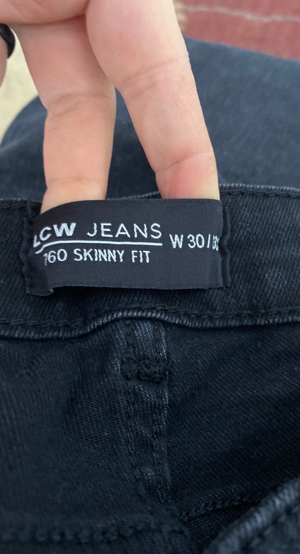 Erkek Siyah Normal Kesim Denim Jean - Görsel 2