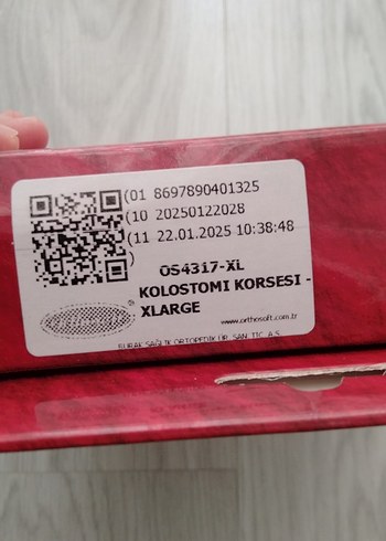 Diğer Bej Renkli Fıtık Korsesi xl Boy