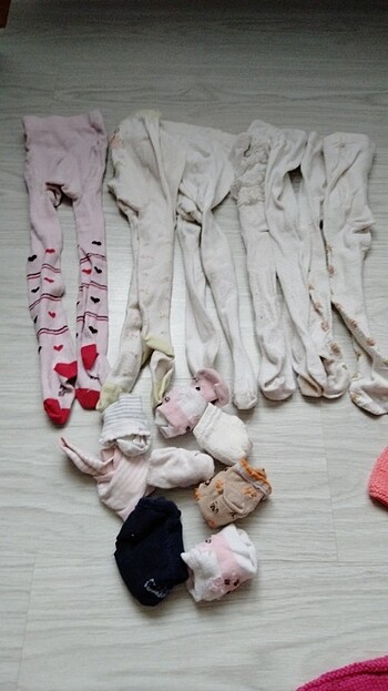 12-18 Ay Beden çeşitli Renk Kız bebek giysileri 