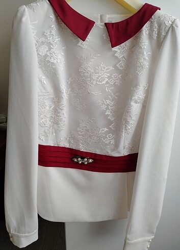 Etek gömlek takımı ikili takım - Görsel 2