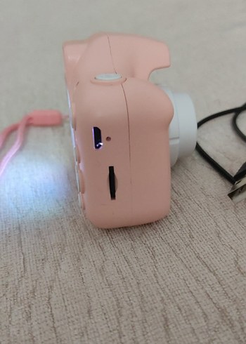 Beden Renk Pembe Pastel Renkli Dijital Kamera