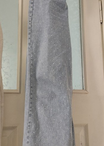 PARLAK TAŞLI PANTOLON