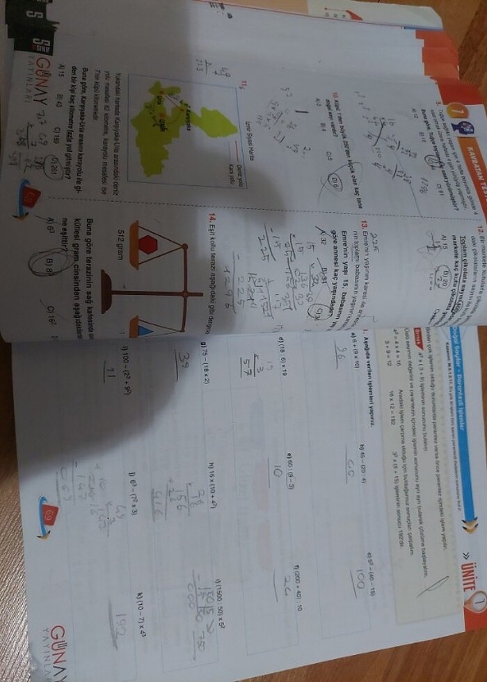 5.sınıf test kitapları - Görsel 3
