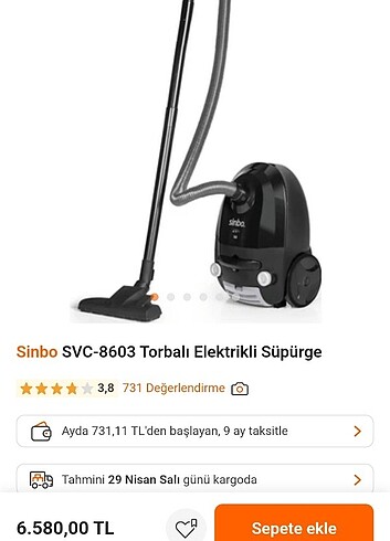 Elektrikli süpürge 