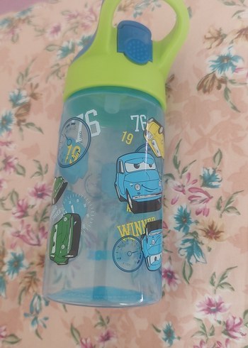 Starbucks Globox 3114 Çocuk Matara 500 ml - Yarış Arabaları