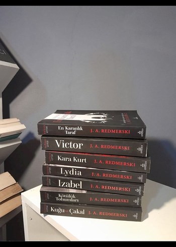 J.A. Redmerski Roman Seti katiller çetesi set