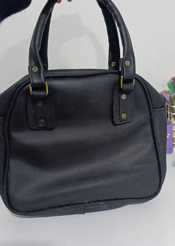 Siyah Deri Kadın Çantası - Görsel 2