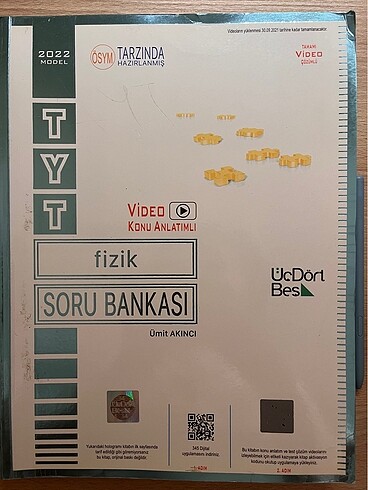 tyt fizik soru bankasi 345