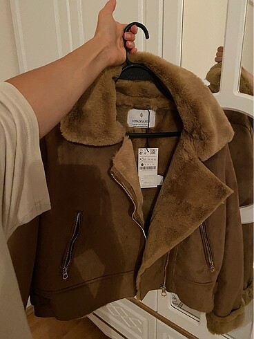 Stradivarius Stradivarius Süet ceket