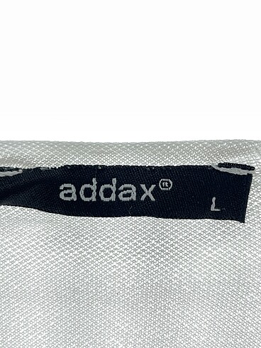 l Beden beyaz Renk Addax T-shirt %70 İndirimli.