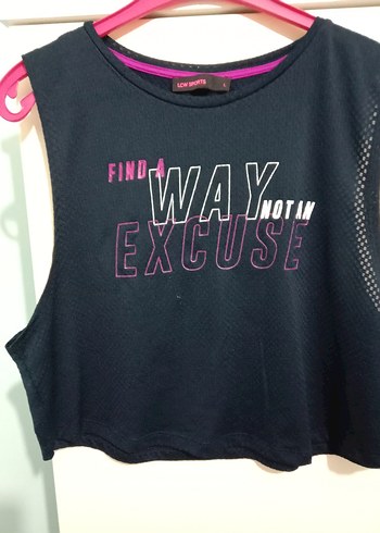 40 Beden lacivert Renk Spor Crop