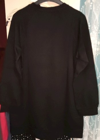 44 Beden Siyah Sweatshirt