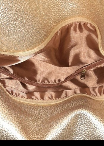 Zincir Detaylı Beyaz Kadın Çanta - Görsel 2