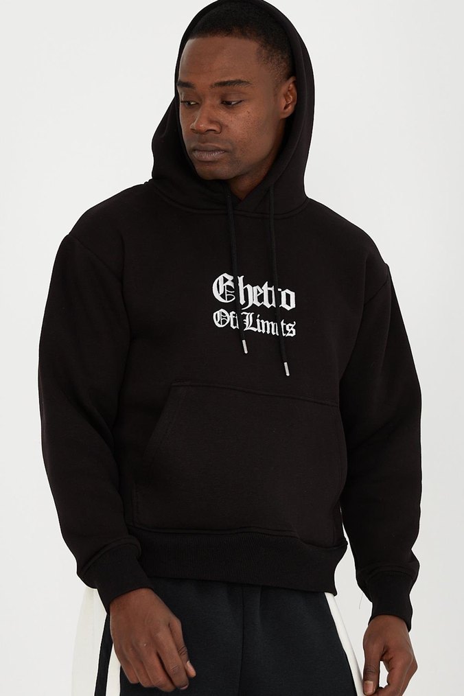 Ghetto off limits Kapşonlu - Görsel 2