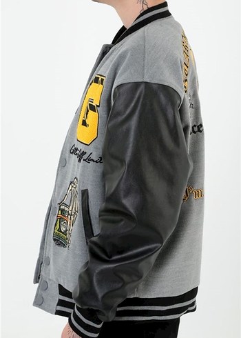 Ghetto off limits Kolej ceketi - Görsel 4