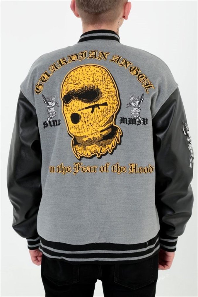 Ghetto off limits Kolej ceketi - Görsel 3