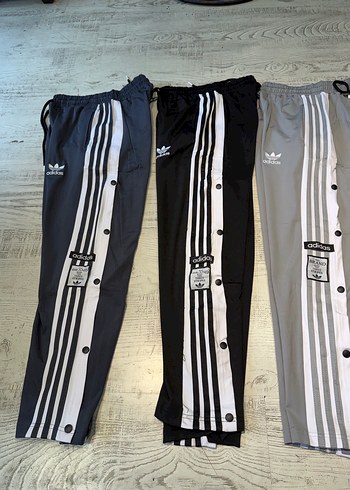 Gri Adidas Çıtçıtlı  Eşofman Altı - Görsel 3