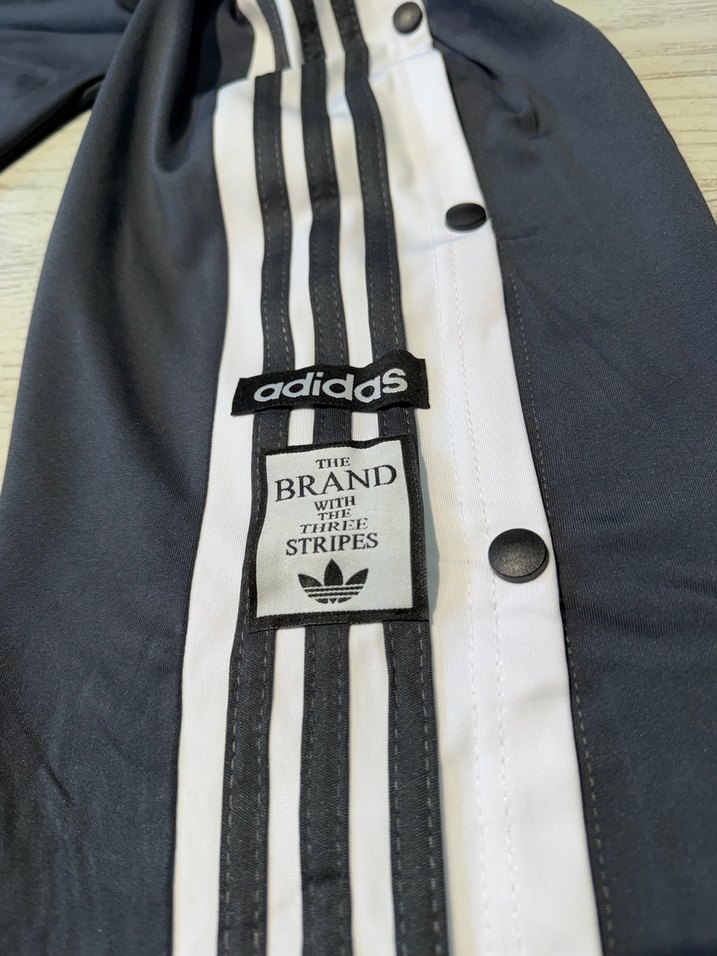 Gri Adidas Çıtçıtlı  Eşofman Altı - Görsel 2