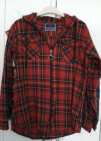 unisex oduncu gömleği - Görsel 5