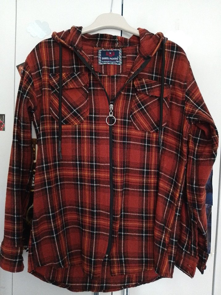 unisex oduncu gömleği - Görsel 5