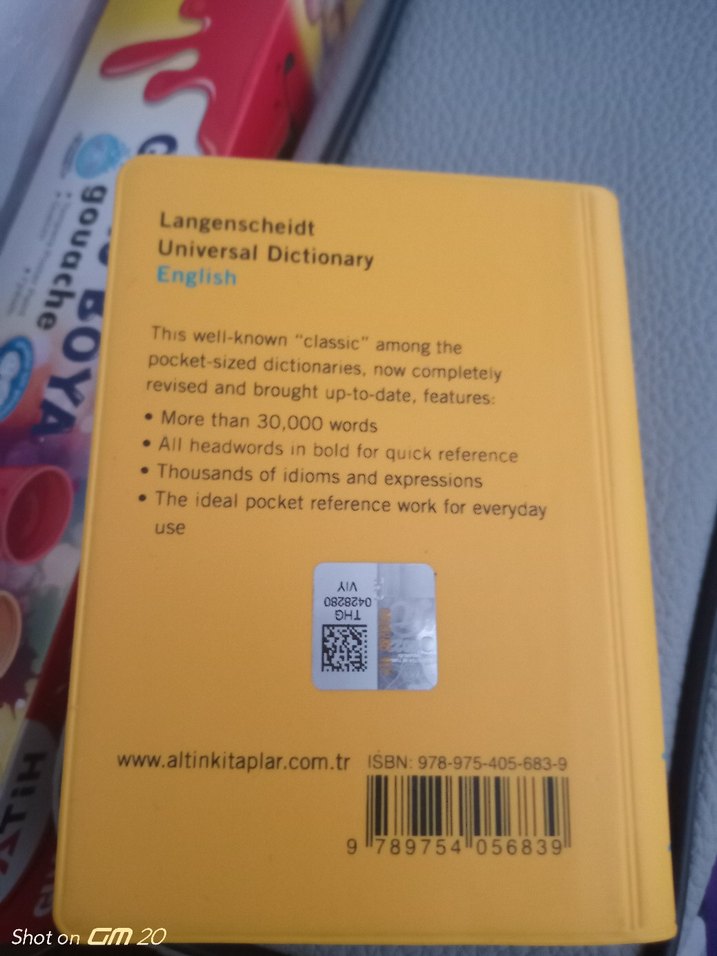 Langenscheidt İngilizce-Türkçe Evrensel Sözlük - Görsel 2